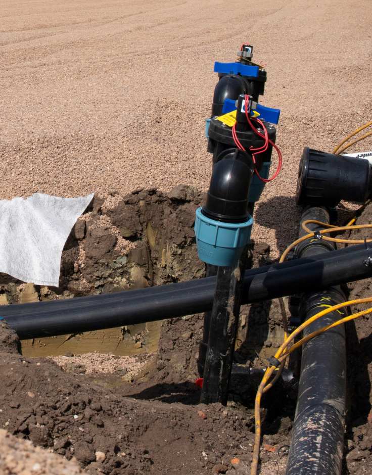 irrigation pipe