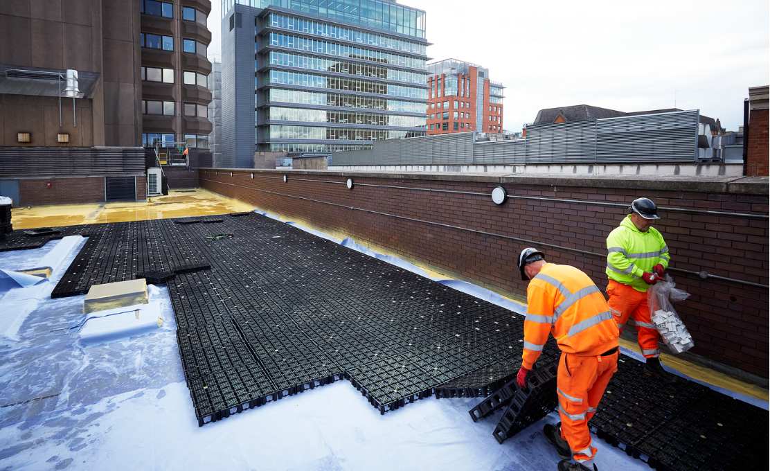 permavoid going down on bloc roof